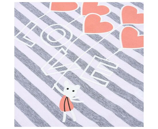 Пижама Matilda "LOVE" (8016-3-116G-coral), изображение 9 Пижама Matilda "LOVE" (8016-3-116G-coral), изображение 9