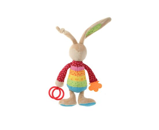 Мягкая игрушка Sigikid Кролик с погремушкой 26 см (41419SK), изображение 3 Мягкая игрушка Sigikid Кролик с погремушкой 26 см (41419SK), изображение 3