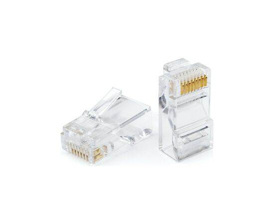 Конектор Atcom RJ45 cat.6 UTP 8p8c (100pcs/bag) (14373), зображення 2 Конектор Atcom RJ45 cat.6 UTP 8p8c (100pcs/bag) (14373), зображення 2