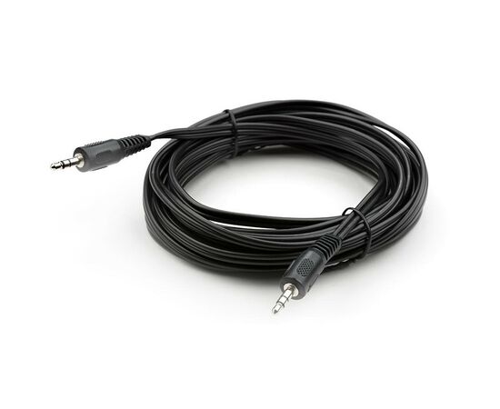 Кабель мультимедийный Jack 3.5mm 5 m MM 3С Vinga (VCPDCJ35MM5BK), изображение 2 Кабель мультимедийный Jack 3.5mm 5 m MM 3С Vinga (VCPDCJ35MM5BK), изображение 2