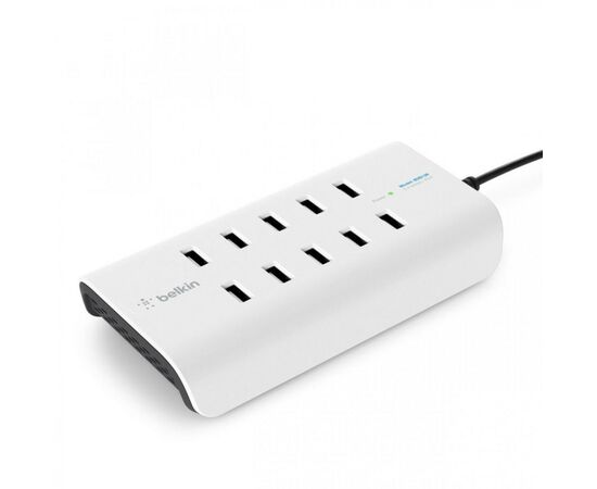 Зарядное устройство Belkin RockStar 10 PORT USB-A CHARGER 2.4 Amp, 120W (B2B139vf)