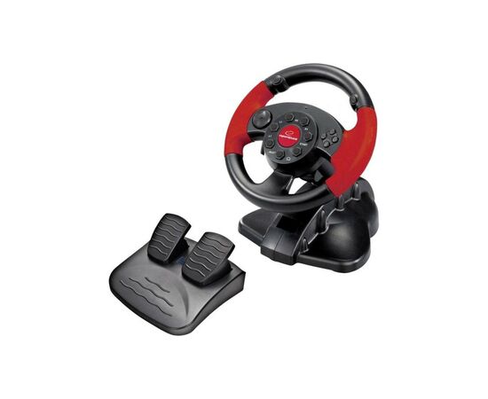 Кермо Esperanza PC/PS1/PS2/PS3 Black-Red (EG103)