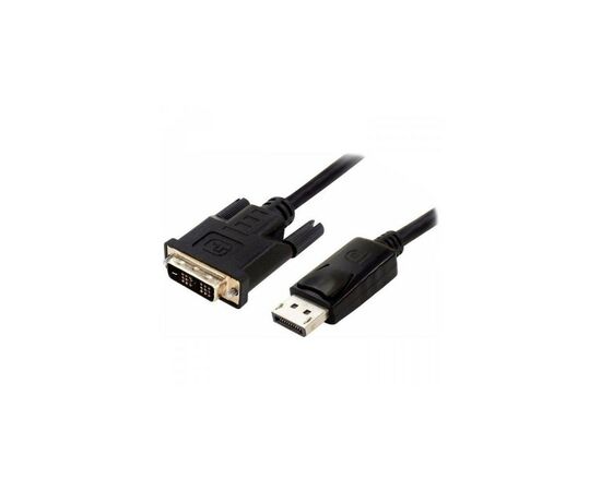 Кабель мультимедийный Display Port to DVI 24+1pin 1.8m (DVI-D) Atcom (9504) Кабель мультимедийный Display Port to DVI 24+1pin 1.8m (DVI-D) Atcom (9504)
