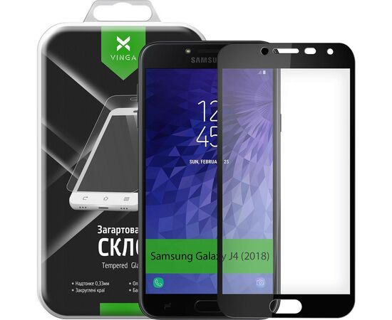 Стекло защитное Vinga для Samsung Galaxy J4 (2018) J400 (VTPGS-J400), изображение 9 Стекло защитное Vinga для Samsung Galaxy J4 (2018) J400 (VTPGS-J400), изображение 9