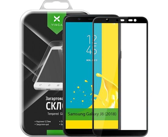 Стекло защитное Vinga для Samsung Galaxy J8 (2018) J810 (VTPGS-J810), изображение 9 Стекло защитное Vinga для Samsung Galaxy J8 (2018) J810 (VTPGS-J810), изображение 9
