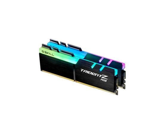Модуль памяти для компьютера DDR4 32GB (2x16GB) 3000 MHz Trident Z RGB G.Skill (F4-3000C16D-32GTZR), изображение 2 Модуль памяти для компьютера DDR4 32GB (2x16GB) 3000 MHz Trident Z RGB G.Skill (F4-3000C16D-32GTZR), изображение 2