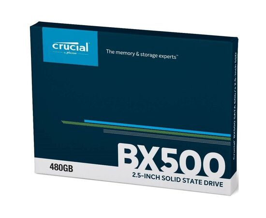 Накопитель SSD 2.5" 480GB Micron (CT480BX500SSD1), изображение 5 Накопитель SSD 2.5" 480GB Micron (CT480BX500SSD1), изображение 5