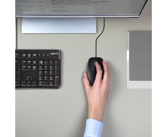 Мышка Logitech B110 Silent Black (910-005508), изображение 2 Мышка Logitech B110 Silent Black (910-005508), изображение 2