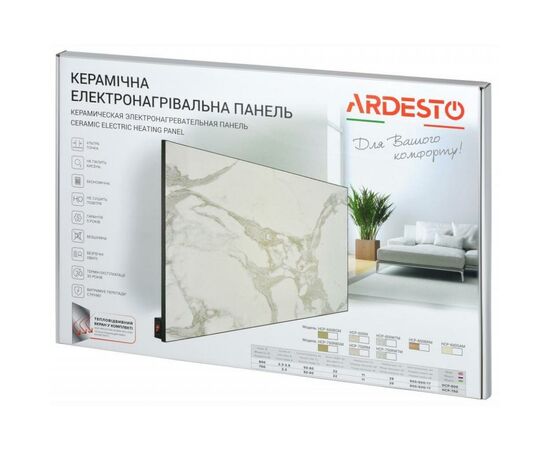 Обогреватель Ardesto HCP-600WTM, изображение 7 Обогреватель Ardesto HCP-600WTM, изображение 7