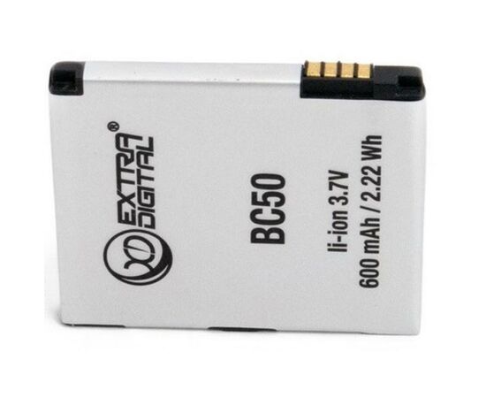 Акумуляторна батарея для телефону Extradigital Motorola BC50 (600 mAh) (BMM6252), зображення 4 Акумуляторна батарея для телефону Extradigital Motorola BC50 (600 mAh) (BMM6252), зображення 4