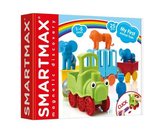 Конструктор Smartmax Мій перший потяг з тваринами (SMX 410)