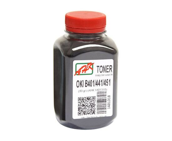 Тонер OKI B401/B441/B451 80г Black AHK (1401318)