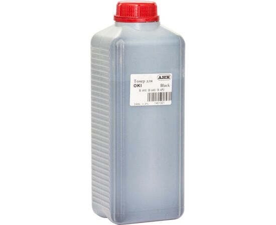 Тонер OKI B401/B441/M451 1000г Black AHK (1401321)