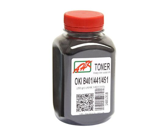 Тонер OKI B401/B441/B451 80г Black AHK (1401319)