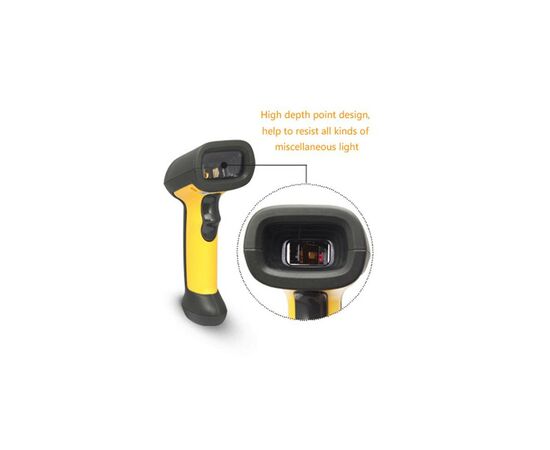 Сканер штрих-кода Sunlux XL-528 1D Industrial USB (15800), изображение 5 Сканер штрих-кода Sunlux XL-528 1D Industrial USB (15800), изображение 5