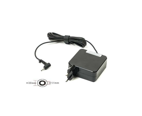 Блок питания к ноутбуку PowerPlant ACER 220V, 19V 65W 3.42A (3.0*1.1) wall mount (WM-AC65F3011)