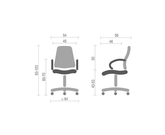 Офисное кресло Аклас Орсо СН TILT Черное (00056), изображение 6 Офисное кресло Аклас Орсо СН TILT Черное (00056), изображение 6