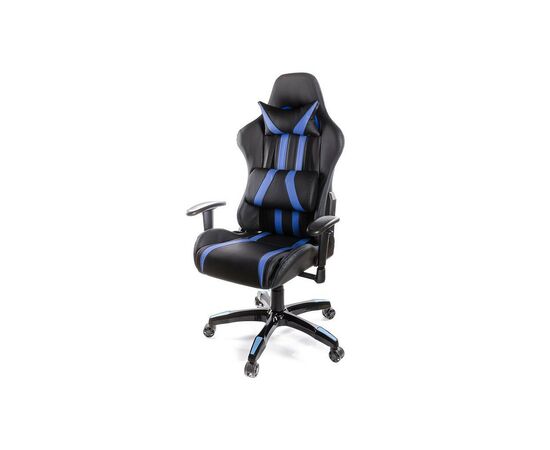 Кресло игровое Аклас Стрик PL RL Синее (06151)