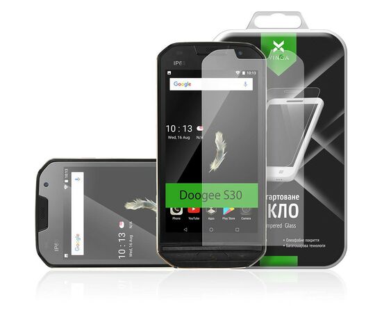 Стекло защитное Vinga для Doogee S30 (VTPGS-DS30), изображение 3 Стекло защитное Vinga для Doogee S30 (VTPGS-DS30), изображение 3