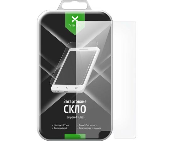 Скло захисне Vinga для Doogee MIX Lite (VTPGS-DMIXL), зображення 2 Скло захисне Vinga для Doogee MIX Lite (VTPGS-DMIXL), зображення 2