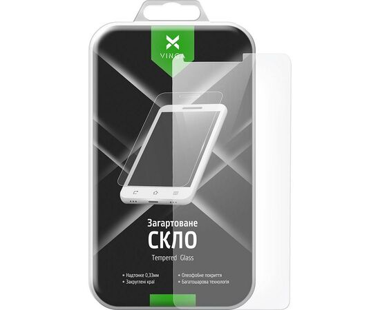 Стекло защитное Vinga для Doogee X53 (VTPGS-DX53), изображение 2 Стекло защитное Vinga для Doogee X53 (VTPGS-DX53), изображение 2