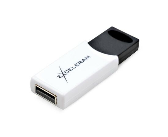 USB флеш накопитель eXceleram 32GB H2 Series White/Black USB 2.0 (EXU2H2W32), изображение 3 USB флеш накопитель eXceleram 32GB H2 Series White/Black USB 2.0 (EXU2H2W32), изображение 3