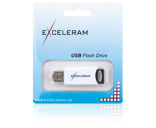 USB флеш накопитель eXceleram 32GB H2 Series White/Black USB 2.0 (EXU2H2W32), изображение 6 USB флеш накопитель eXceleram 32GB H2 Series White/Black USB 2.0 (EXU2H2W32), изображение 6