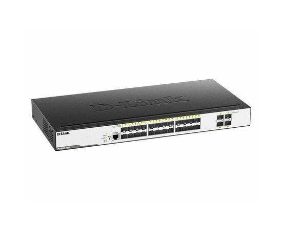 Коммутатор сетевой D-Link DGS-3000-28XS, изображение 3 Коммутатор сетевой D-Link DGS-3000-28XS, изображение 3