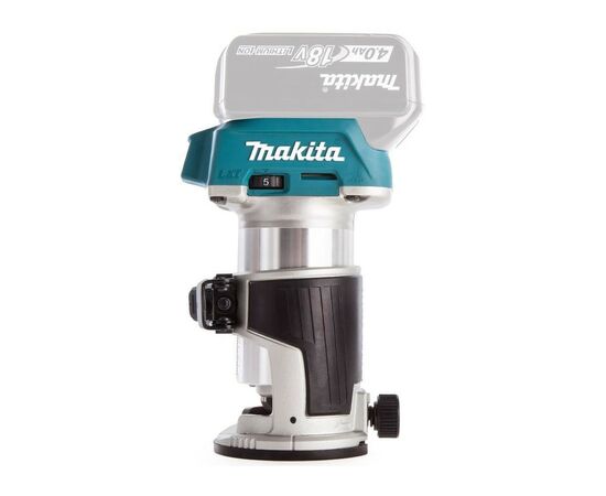 Фрезер Makita LXT, 6-8 мм (без АКБ и БП) (DRT50ZX2), изображение 9 Фрезер Makita LXT, 6-8 мм (без АКБ и БП) (DRT50ZX2), изображение 9