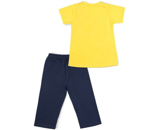 Піжама Matilda "ATHLETIC" (8778-116B-yellow), зображення 4 Піжама Matilda "ATHLETIC" (8778-116B-yellow), зображення 4