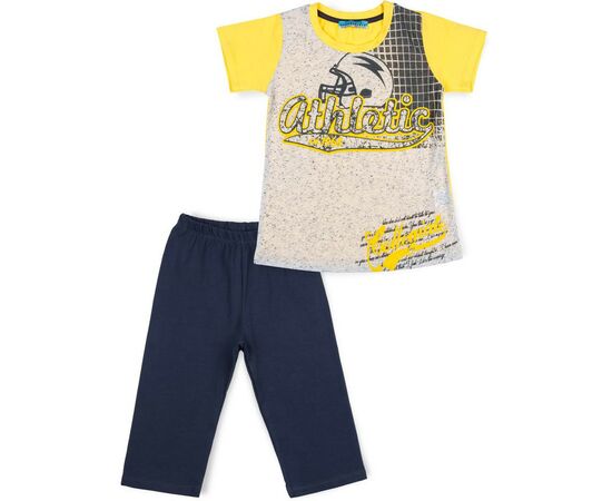 Пижама Matilda "ATHLETIC" (8778-122B-yellow)