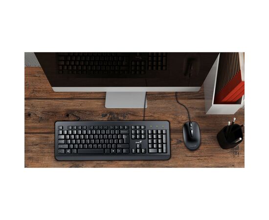 Комплект Genius KM-160 Black Ukr (31330001419), изображение 6 Комплект Genius KM-160 Black Ukr (31330001419), изображение 6