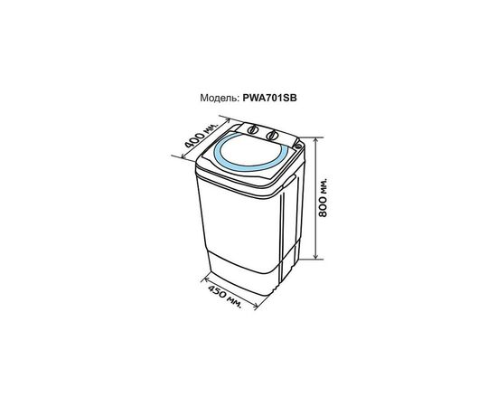Стиральная машина PRIME Technics PWA701SB, изображение 11 Стиральная машина PRIME Technics PWA701SB, изображение 11