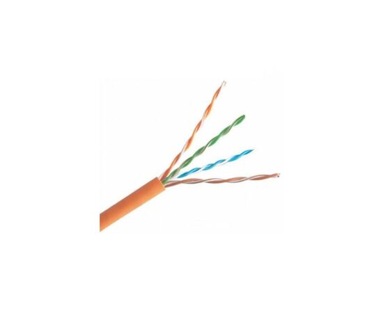 Кабель мережевий OK-Net UTP cat.5E 305m негорючий (U/UTP-cat.5E LSFROH) (КПВнг-HF-ВП(350) 4*2*0,51)