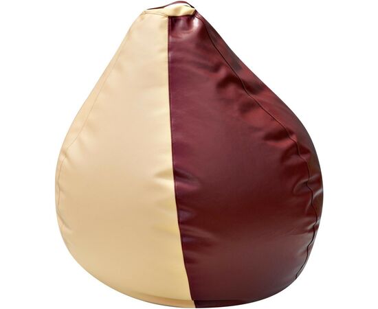 Кресло-мешок Примтекс плюс кресло-груша Tomber H-2201/H-002 M Beige/Brown (Tomber H-2201/H-002 M Beige/Brown)