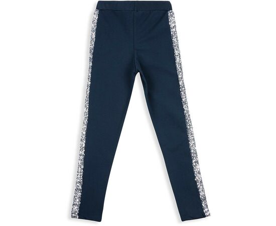 Лосины Breeze с лампасами из пайеток (11529-140G-blue), изображение 2 Лосины Breeze с лампасами из пайеток (11529-140G-blue), изображение 2