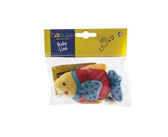 Погремушка Goki Рыбка с голубым хвостом (65099G-3), изображение 4 Погремушка Goki Рыбка с голубым хвостом (65099G-3), изображение 4