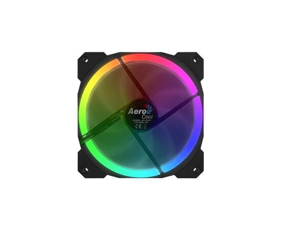 Кулер для корпуса AeroCool Orbit 120 RGB, изображение 2 Кулер для корпуса AeroCool Orbit 120 RGB, изображение 2