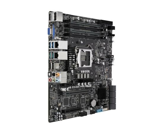 Серверна материнська плата ASUS WS C246M PRO, зображення 3