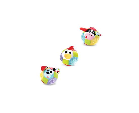 Развивающая игрушка Yookidoo Музыкальный мяч Друзья (70631/90570), изображение 3 Развивающая игрушка Yookidoo Музыкальный мяч Друзья (70631/90570), изображение 3