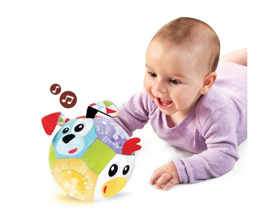 Развивающая игрушка Yookidoo Музыкальный мяч Друзья (70631/90570), изображение 4 Развивающая игрушка Yookidoo Музыкальный мяч Друзья (70631/90570), изображение 4