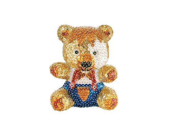 Набор для творчества Sequin Art 3D Teddy (SA0502), изображение 2 Набор для творчества Sequin Art 3D Teddy (SA0502), изображение 2