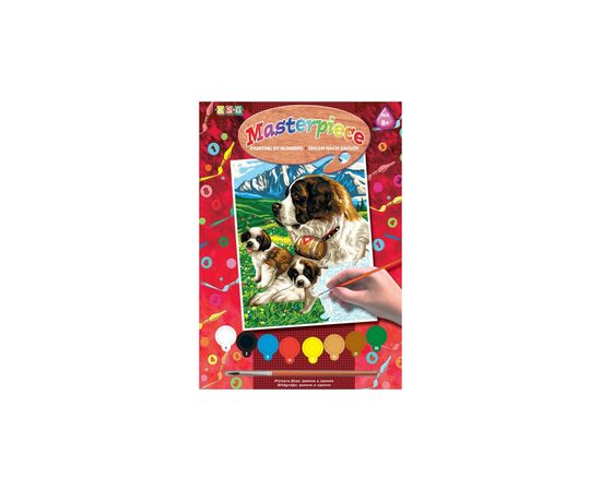 Набір для творчості Sequin Art PAINTING BY NUMBERS JUNIOR St Bernards (SA1109)