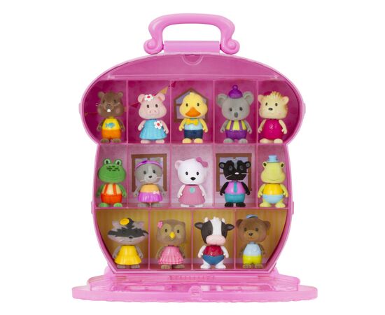 Игровой набор Li'l Woodzeez Кейс для фигурок розовый (63601Z), изображение 3 Игровой набор Li'l Woodzeez Кейс для фигурок розовый (63601Z), изображение 3