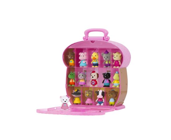 Игровой набор Li'l Woodzeez Кейс для фигурок розовый (63601Z), изображение 4 Игровой набор Li'l Woodzeez Кейс для фигурок розовый (63601Z), изображение 4