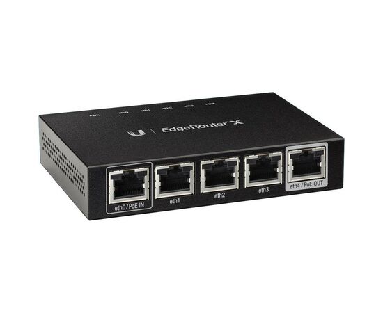 Маршрутизатор Ubiquiti ER-X, изображение 3 Маршрутизатор Ubiquiti ER-X, изображение 3