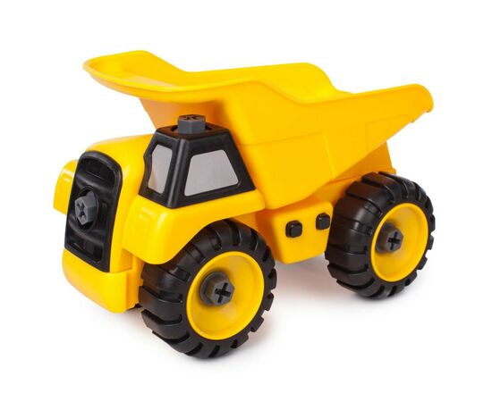 Машина Kaile Toys Набор бетоновоз/самосвал, разборная модель с отверткой (KL716-1), изображение 8 Машина Kaile Toys Набор бетоновоз/самосвал, разборная модель с отверткой (KL716-1), изображение 8