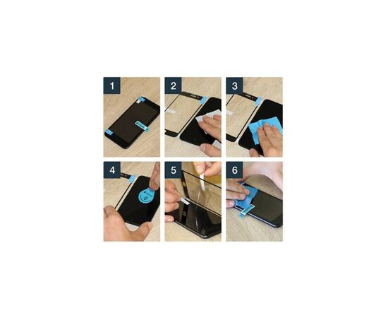 Стекло защитное MakeFuture Xiaomi Mi9 Black Full Cover Full Glue (MGF-XM9), изображение 2