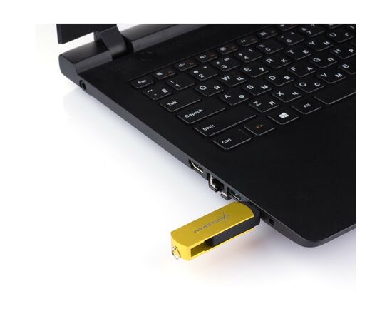 USB флеш накопитель eXceleram 64GB P2 Series Yellow2/Black USB 2.0 (EXP2U2Y2B64), изображение 7 USB флеш накопитель eXceleram 64GB P2 Series Yellow2/Black USB 2.0 (EXP2U2Y2B64), изображение 7