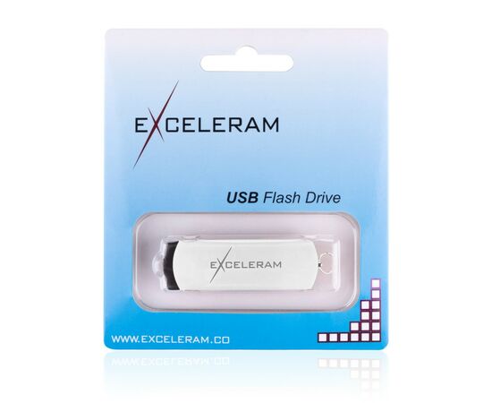 USB флеш накопитель eXceleram 32GB P2 Series White/Black USB 2.0 (EXP2U2WH2B32), изображение 8 USB флеш накопитель eXceleram 32GB P2 Series White/Black USB 2.0 (EXP2U2WH2B32), изображение 8